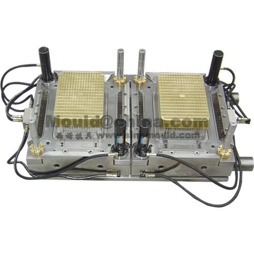 2-cavities crate mould core with moldmax_437